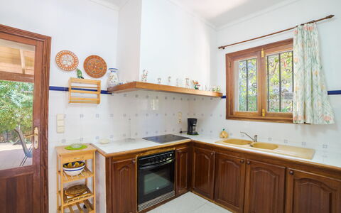 Sanso: Countertop, Cabinetry, Furniture, Property, Sink, Kitchen, Azure, Wood, Interior Design, Kitchen Appliance