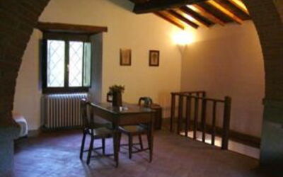 Villa Polvano Granaio - the living on the first floor