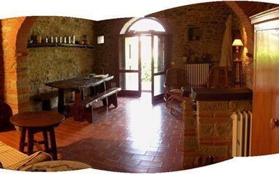 Villa Polvano Picchio 1 - the living room