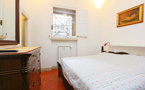 Pantheon: Bedroom, Bed, Room, Furniture, Property, Bed Sheet, Bed Frame, Floor, Bedding, Wall