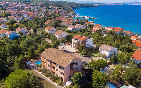 Krk Šilo 101: Residential Area, Coast, Coastal And Oceanic Landforms, Sea, Home, Human Settlement, Resort, Apartment, Suburb, Estate