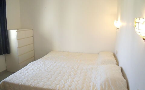 Balcon al Mar: Bedroom, Bed, Furniture, Mattress, Room, Property, Bed Frame, Bedding, Bed Sheet, Floor