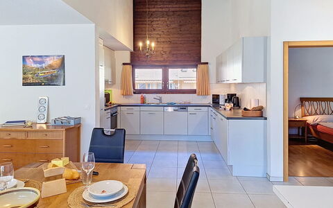 Von Allmen: Interior Design, Furniture, Flooring, Ceiling, Wood, Floor, Room, Kitchen, Lighting, Chair