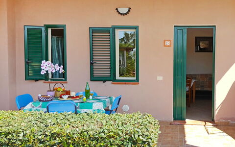 Capo Vaticano 120: Green, Room, Property, Turquoise, House, Wall, Building, Interior Design, Home, Real Estate