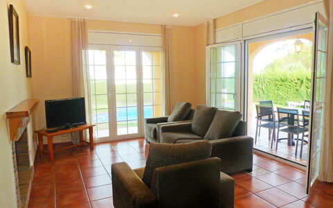 Villa Caleta: Room, Property, Living Room, Furniture, Building, Floor, Interior Design, House, Real Estate, Wood Flooring