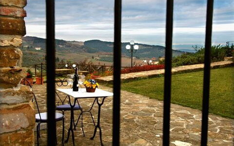 The private patio outdoor