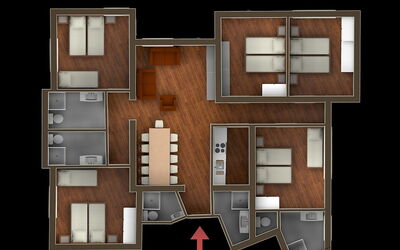Accommodation:&nbsp;Alpin 510.1