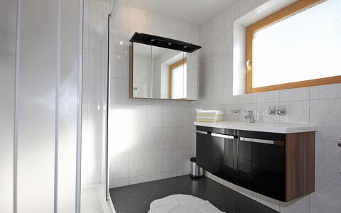 Obernberg: Room, Bathroom, Property, Interior Design, Furniture, Building, Floor, Architecture, House, Sink