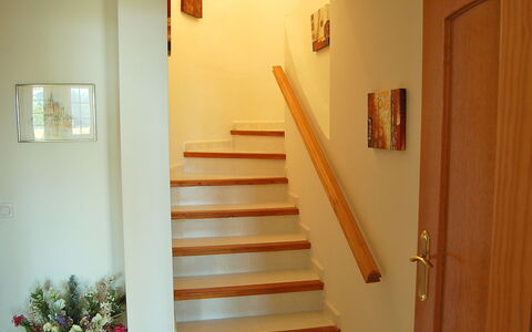 La Perla: Stairs, Property, Handrail, Room, Wall, House, Floor, Home, Real Estate, Building