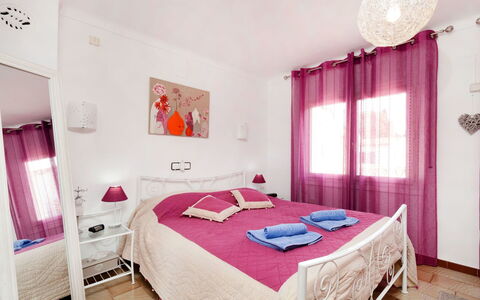 Isis: Bedroom, Bed, Furniture, Room, Property, Pink, Bed Sheet, Interior Design, Bed Frame, Bedding