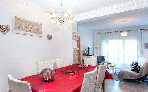 Isis: Room, Property, Interior Design, Red, Furniture, Building, Real Estate, Table, House, Dining Room