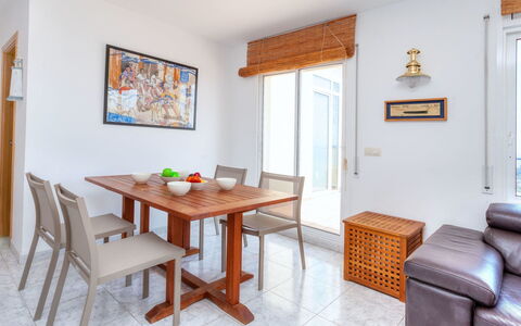 L'Olivar Ii: Table, Furniture, Picture Frame, Building, Wood, Interior Design, Couch, Floor, Chair, House