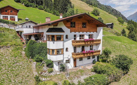 Vallis Bella: Plant, Building, Mountain, Green, Window, Cloud, Natural Landscape, Tree, House, Sky