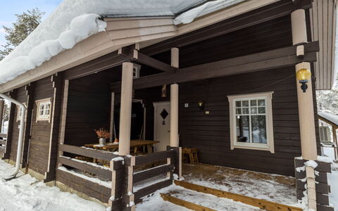 Sallanrinne B: Wood, Snow, Winter, Cottage, Freezing, Home, Log Cabin, Larch, Siding