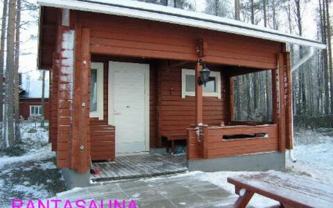 Kurrela: Wood, Snow, Winter, Cottage, Freezing, Home, Log Cabin, Larch, Siding