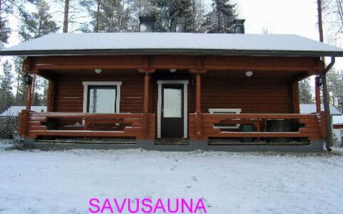 Kurrela: Wood, Snow, Winter, Cottage, Freezing, Home, Log Cabin, Larch, Siding