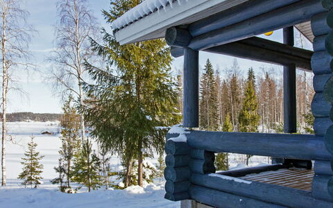 Norppa: Wood, Snow, Winter, Cottage, Freezing, Home, Log Cabin, Larch, Siding