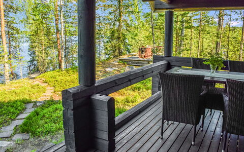 Kalliokoto: Wood, Cottage, Log Cabin, Forest, Shed, Garden Buildings, Larch, Woodland, Wood Stain