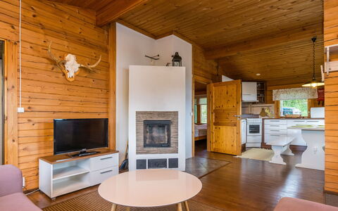 Auvola: Wood, Snow, Winter, Cottage, Freezing, Home, Log Cabin, Larch, Siding