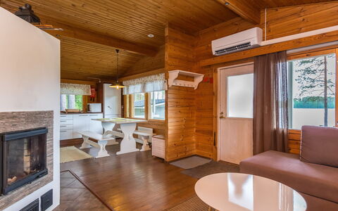 Auvola: Wood, Snow, Winter, Cottage, Freezing, Home, Log Cabin, Larch, Siding