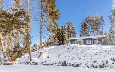 Iltarusko: Tree, Branch, Winter, Snow, Architecture, Home, House, Cottage, Freezing, Larch