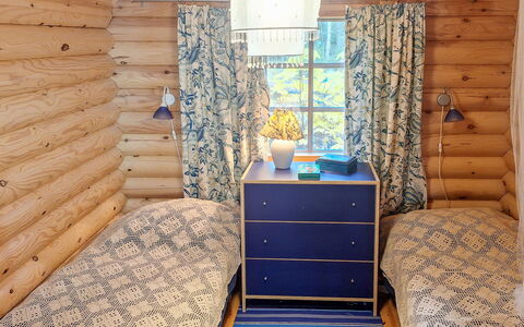 Honkaranta: Bed, Furniture, Bedroom, Interior Design, Bedding, Bed Sheet, Flooring, Wood, Floor, Room