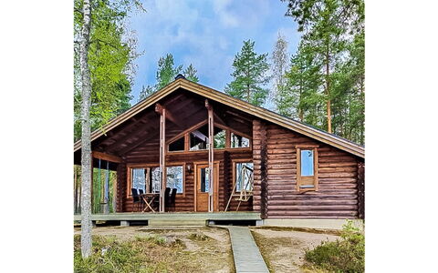Mäntyniemi: Wood, Snow, Winter, Cottage, Freezing, Home, Log Cabin, Larch, Siding