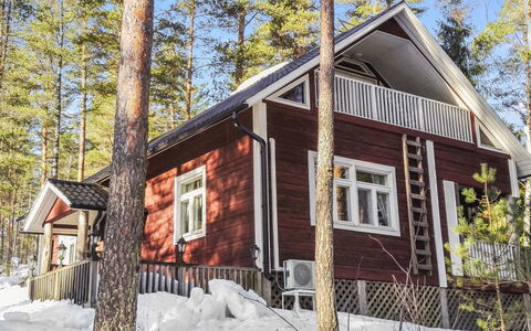 Piilutupa: Wood, Snow, Winter, Cottage, Freezing, Home, Log Cabin, Larch, Siding