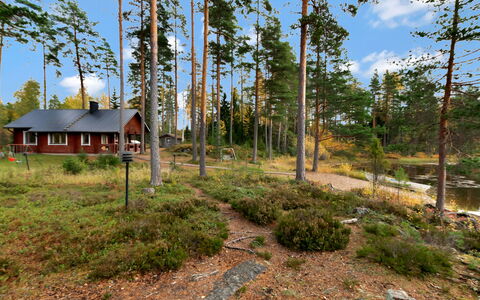Kuusikumpu: Wood, Snow, Winter, Cottage, Freezing, Home, Log Cabin, Larch, Siding