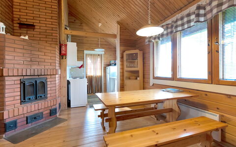 Kuusikumpu: Wood, Snow, Winter, Cottage, Freezing, Home, Log Cabin, Larch, Siding