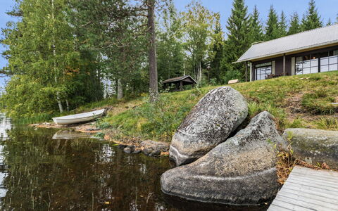 Kotiranta: Wood, Snow, Winter, Cottage, Freezing, Home, Log Cabin, Larch, Siding