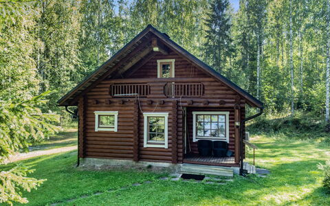 Aurinkolahti: Wood, Snow, Winter, Cottage, Freezing, Home, Log Cabin, Larch, Siding
