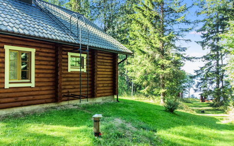 Aurinkolahti: Wood, Snow, Winter, Cottage, Freezing, Home, Log Cabin, Larch, Siding
