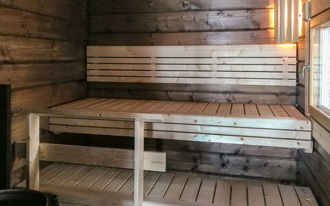 Ylikitkajärvi, Kesäkumpu: Wood, Cottage, Log Cabin, Forest, Shed, Garden Buildings, Larch, Woodland, Wood Stain