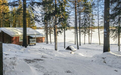Ylikitkajärvi, Kesäkumpu: Wood, Cottage, Log Cabin, Forest, Shed, Garden Buildings, Larch, Woodland, Wood Stain
