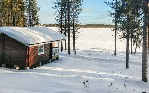 Ylikitkajärvi, Kesäkumpu: Wood, Cottage, Log Cabin, Forest, Shed, Garden Buildings, Larch, Woodland, Wood Stain