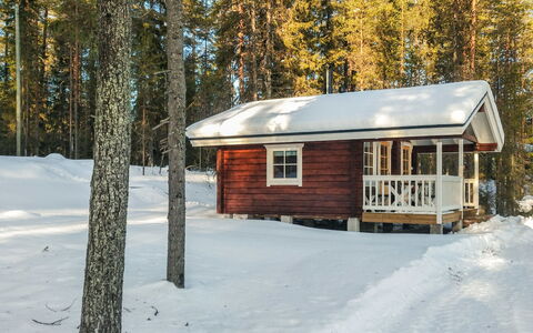 Ylikitkajärvi, Kesäkumpu: Wood, Cottage, Log Cabin, Forest, Shed, Garden Buildings, Larch, Woodland, Wood Stain