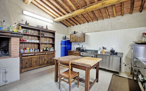 Villa Marginone: Property, Room, Building, Furniture, Interior Design, Real Estate, Ceiling, House, Loft, Kitchen