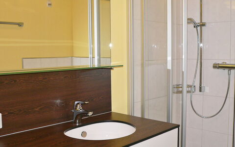 Elsa: Bathroom, Room, Tap, Property, Tile, Bathroom Sink, Bathroom Accessory, Plumbing Fixture, Bathroom Cabinet, Wall
