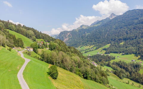 Elsa: Cloud, Mountain, Plant, Sky, Ecoregion, Green, Natural Landscape, Nature, Natural Environment, Tree