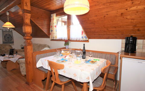 Schnitzer: Table, Furniture, Chair, Wood, Architecture, Interior Design, Kitchen & Dining Room Table, Floor, Building, Lamp