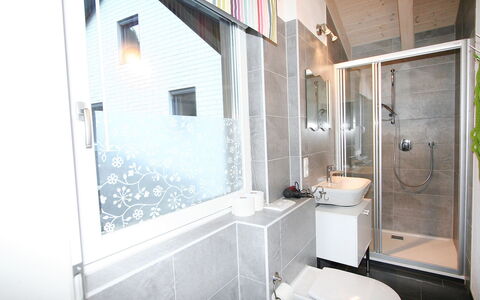 Am Arlberg: Bathroom, Property, Room, Interior Design, House, Building, Plumbing Fixture, Tile, Architecture, Real Estate
