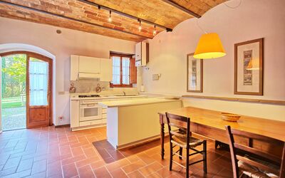 Tenuta 2: Property, Room, Building, Furniture, Interior Design, Floor, Ceiling, House, Wood Flooring, Kitchen