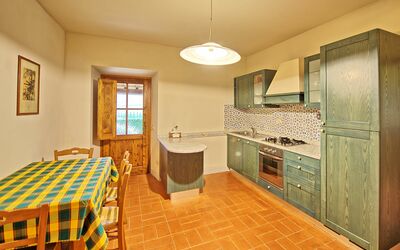 Tenuta 3: Room, Property, Furniture, Floor, Building, Kitchen, Countertop, Interior Design, House, Hardwood