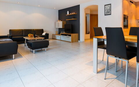 Piccolo: Table, Furniture, Couch, Hall, Wood, Interior Design, Orange, Living Room, Flooring, Floor