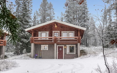 Oloskammi 5: Wood, Snow, Winter, Cottage, Freezing, Home, Log Cabin, Larch, Siding
