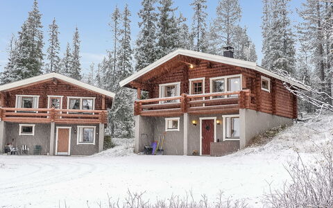 Oloskammi 5: Wood, Snow, Winter, Cottage, Freezing, Home, Log Cabin, Larch, Siding