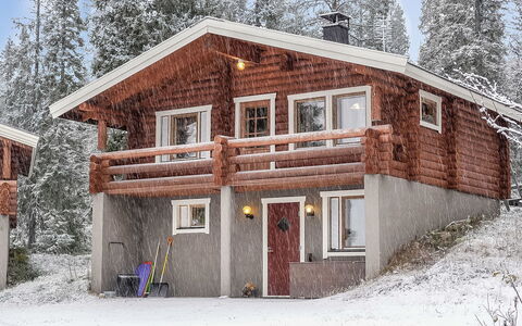 Oloskammi 5: Wood, Snow, Winter, Cottage, Freezing, Home, Log Cabin, Larch, Siding