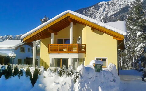 Heidi: Sky, Snow, Daytime, Window, Building, Mountain, Nature, Tree, House, Plant
