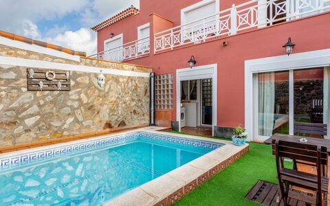 La Marea: Water, Property, Building, Cloud, Sky, Swimming Pool, Window, Door, Rectangle, Chair